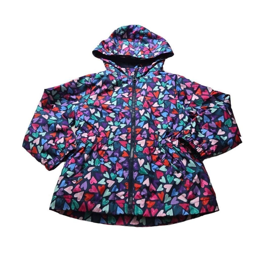 Wonder Nation Heart Rain  jacket XS4/5